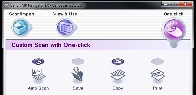 canon lide 110 scanner driver for windows 10